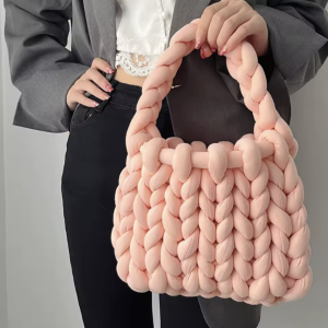 Sac baguette rose