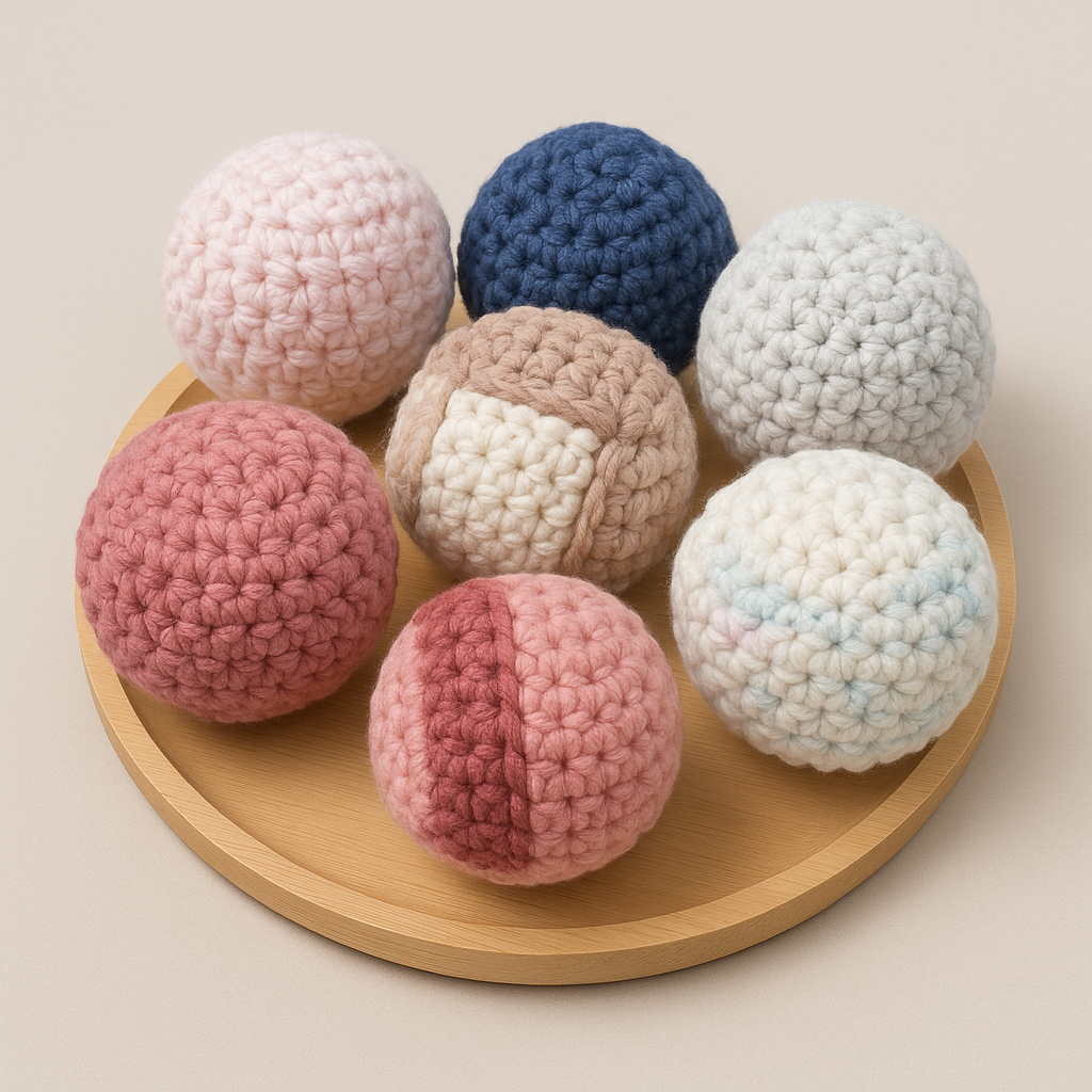 balles en crochet