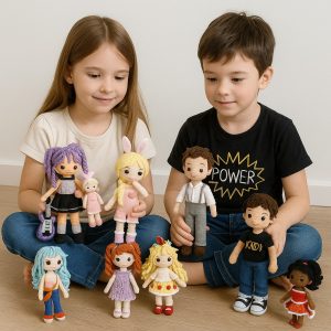 Poupée en crochet réaliste