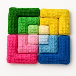 Puzzle en crochet fait main