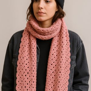 Écharpe en crochet